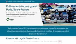 Épaviste France: Enlèvement épave gratuit